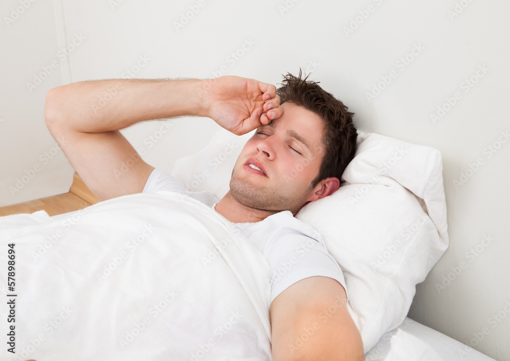 Man Suffering From Headache Man Suffering From Headache