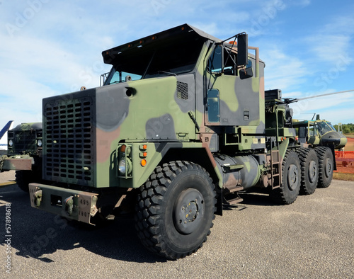 Modern army truck