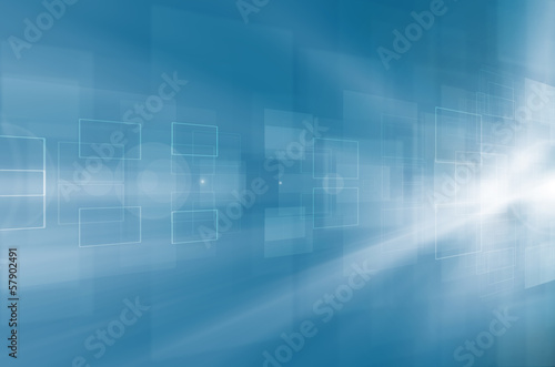 blue technology abstract background