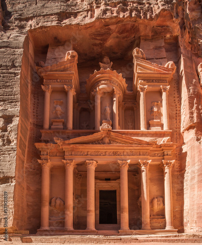 The treasury in Petra
