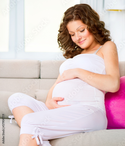 Beautiful Pregnant Woman Expecting Baby. Maternity concept