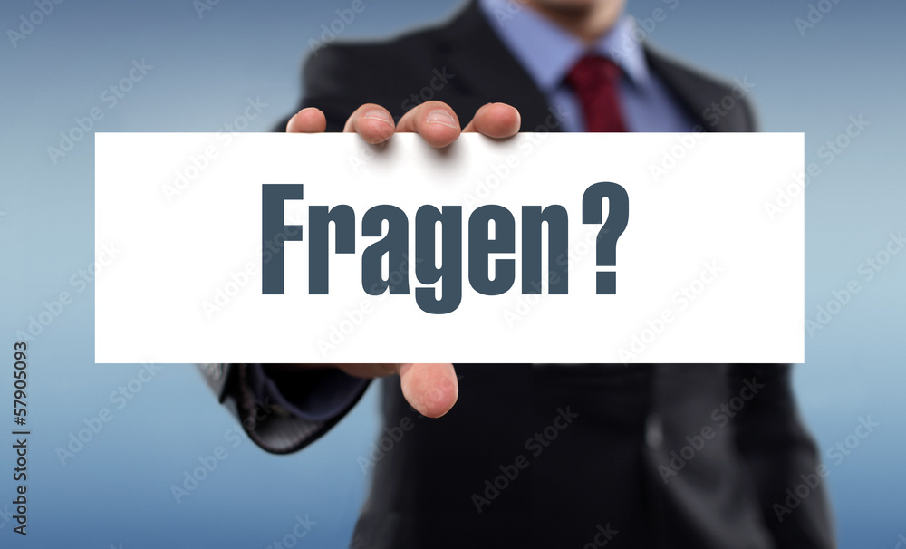 Fragen? Fragen?