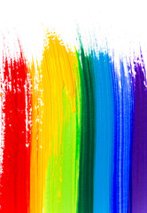 Abstract acrylic colors