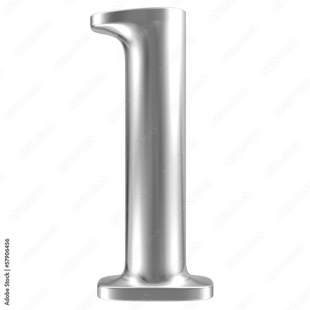 Aluminium font lorewcase letter l Aluminium font lorewcase letter l