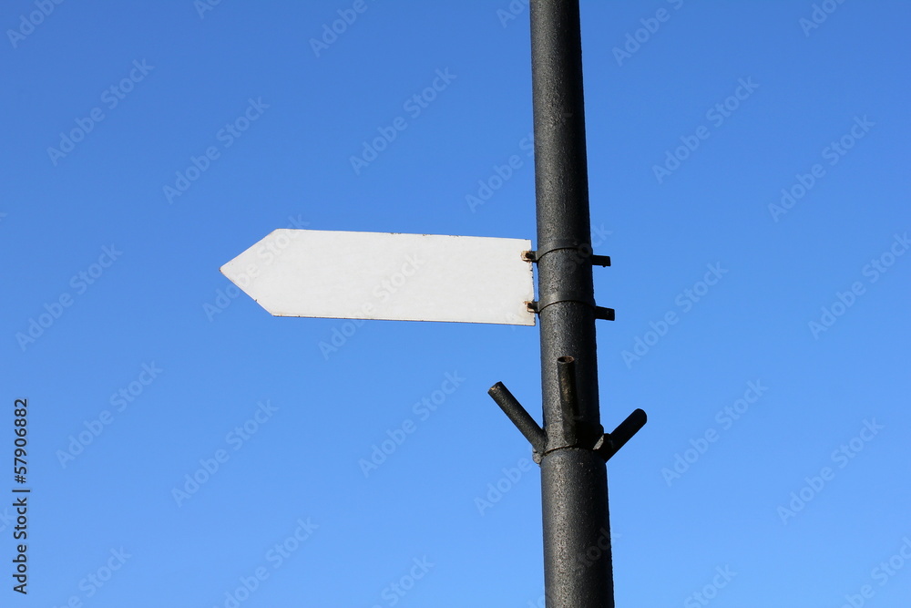 Blank sign Blank sign