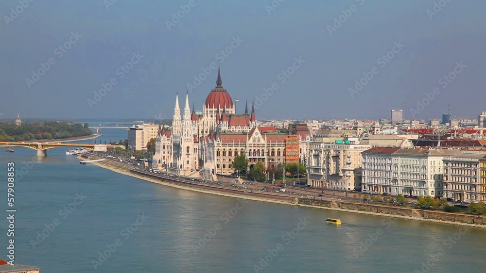 Hungarian Parliament building in Budapest Hungarian Parliament building in Budapest