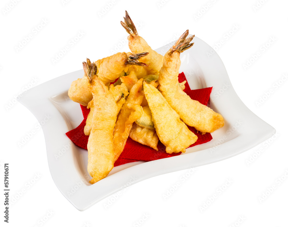 Prawns in batter Prawns in batter