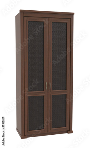 Wooden wardrobe