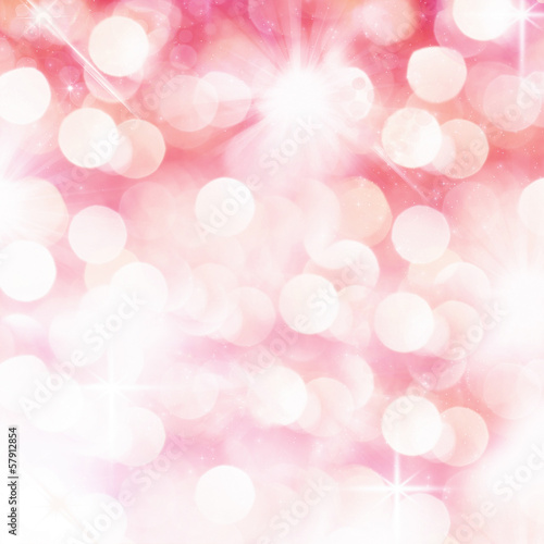 Hintergrund mit Lichtern und Glitzern