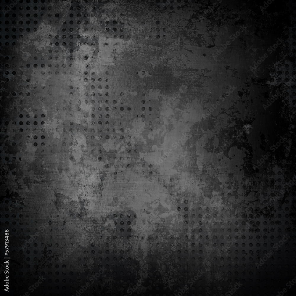 Obraz premium black metal texture