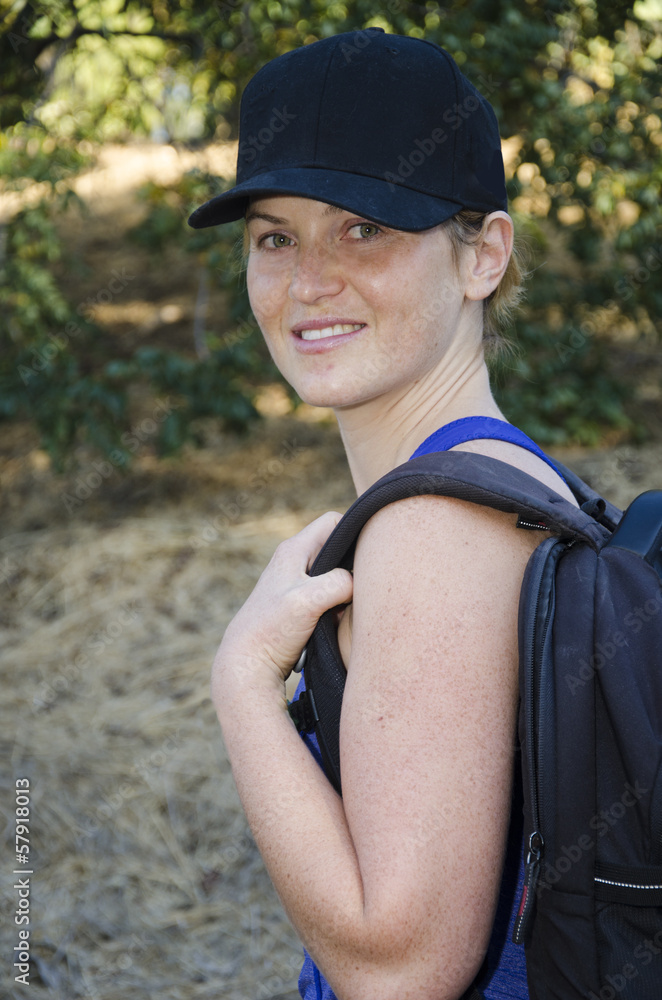 Young Woman Hiker Young Woman Hiker