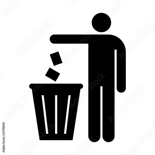 Litter sign
