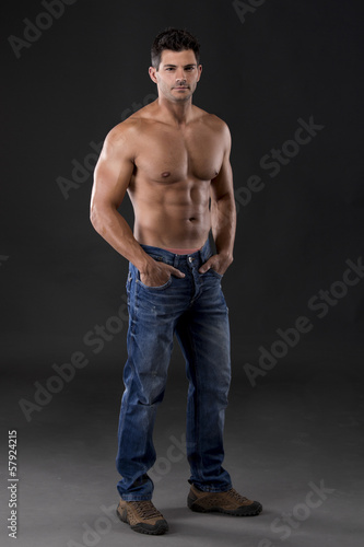 Obraz na płótnie Muscular man