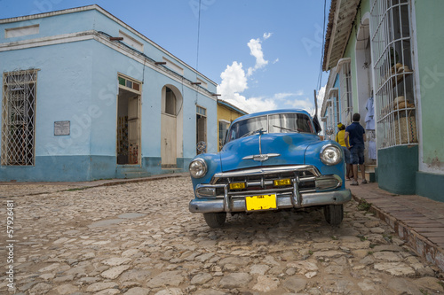 Cuba car in Trinidad © Nikokvfrmoto
