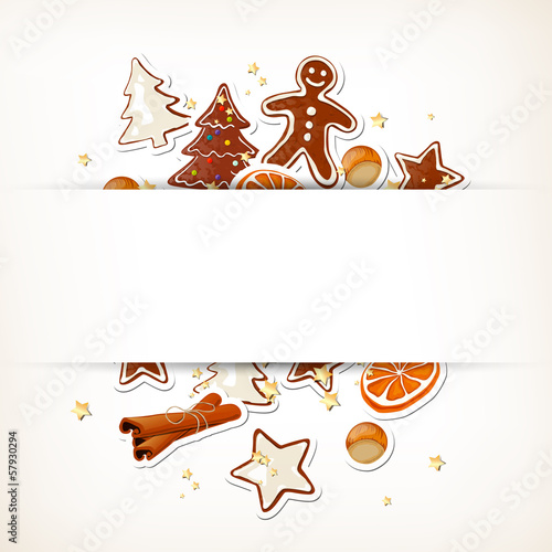 Vector Illustration of a Christmas Background