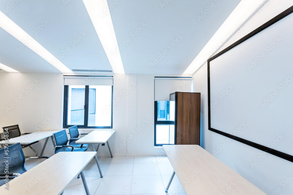 interior of training room. interior of training room.