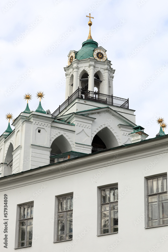 Fototapeta premium Top of spassky monastery belfry