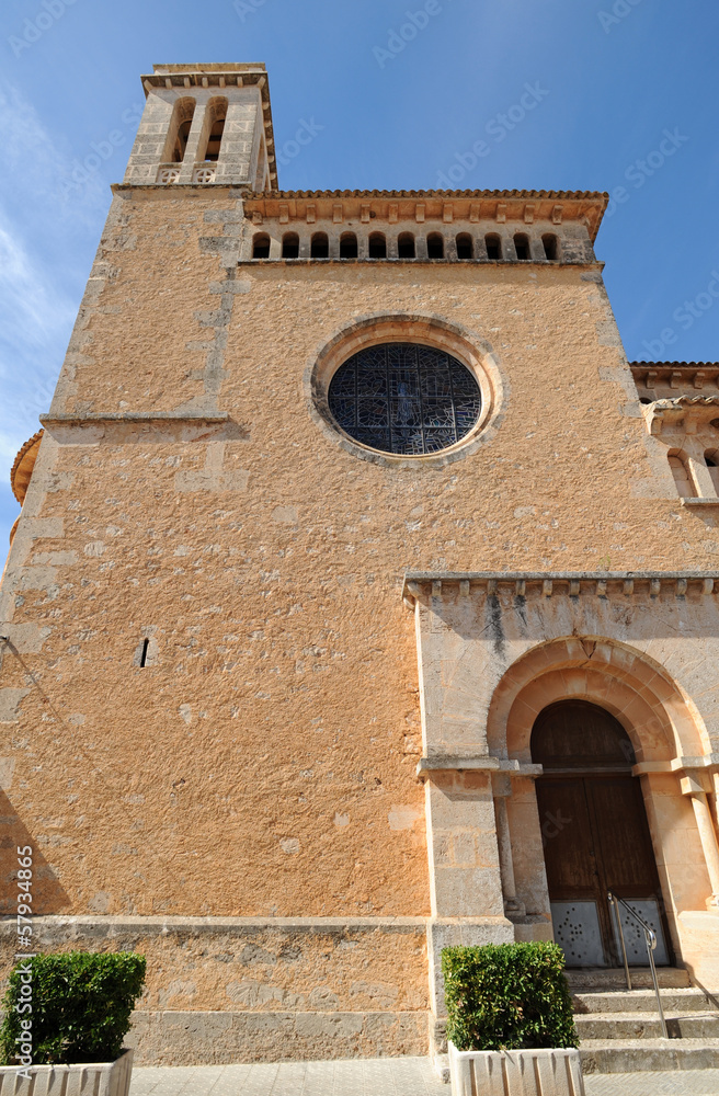 L'église Saint-Michel de Calonge à Santanyí à Majorque