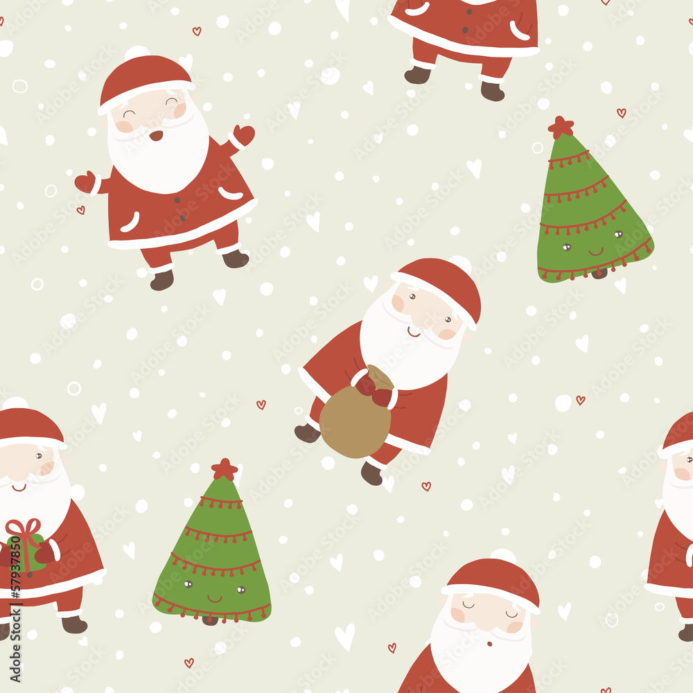Christmas background with Santa Claus. Christmas background with Santa Claus.