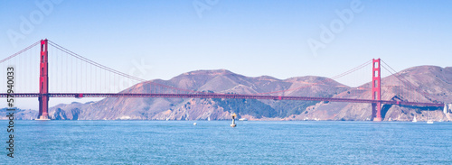 Vue sur le Golden Gate