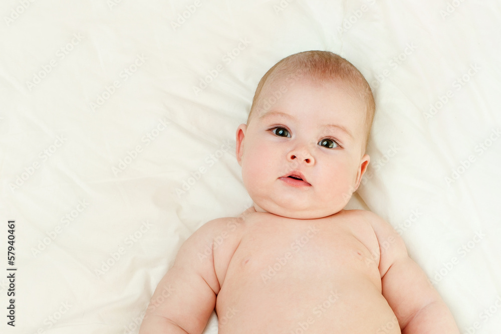 bright portrait of adorable baby bright portrait of adorable baby