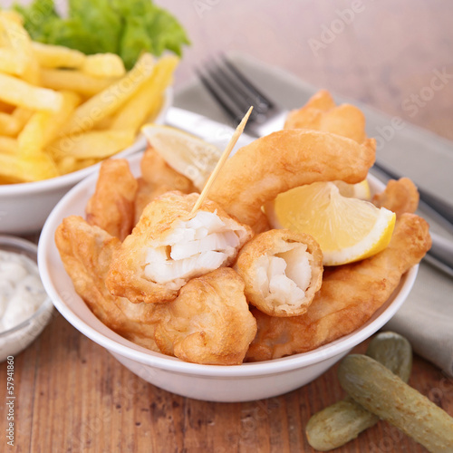 fish and chips photo