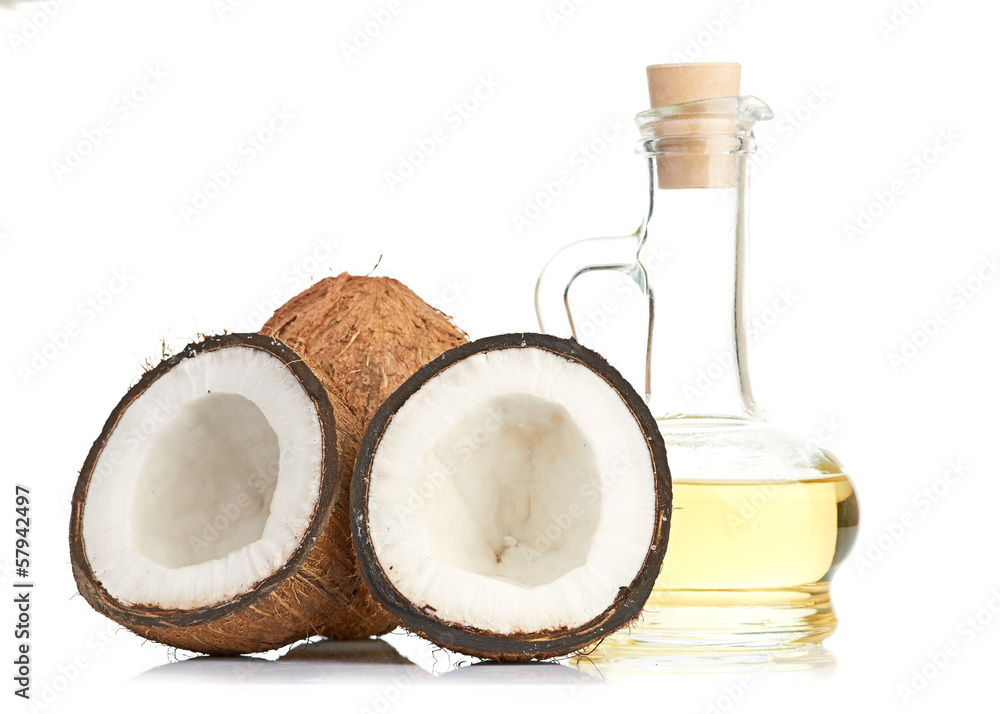 coconut and oil coconut and oil