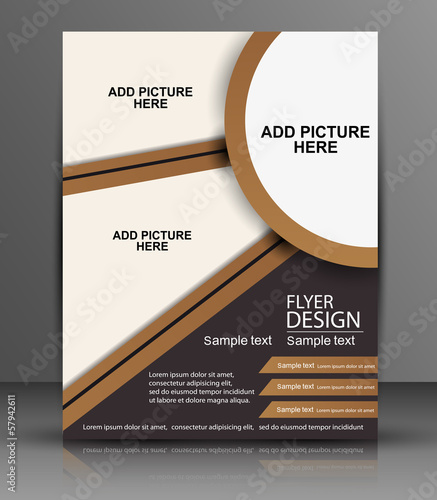 Vector Flyer Design - Business