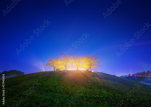 All Saints night at Skogsky...