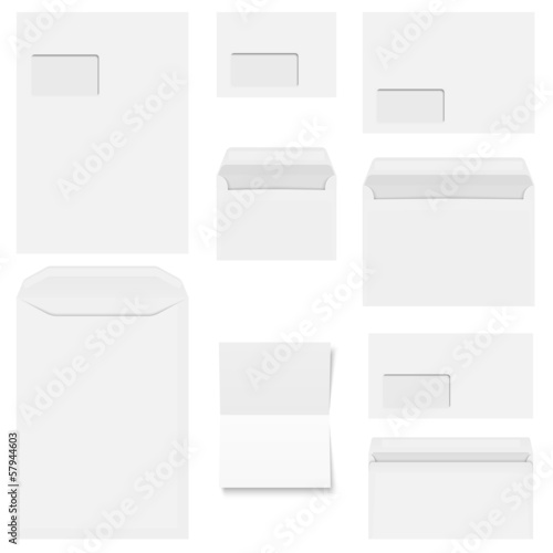 Sammlung - Briefumschlag und Briefpapier