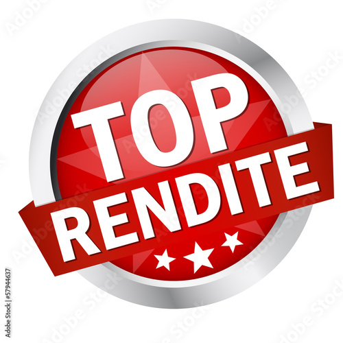 Button mit Banner " TOP RENDITE "
