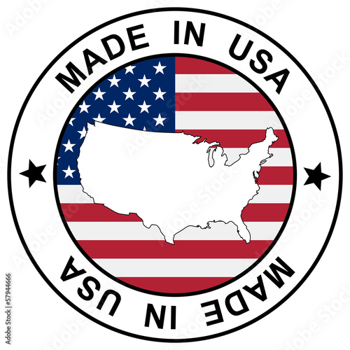 Stempel " Made in USA "