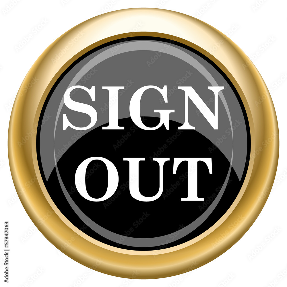 Sign out icon