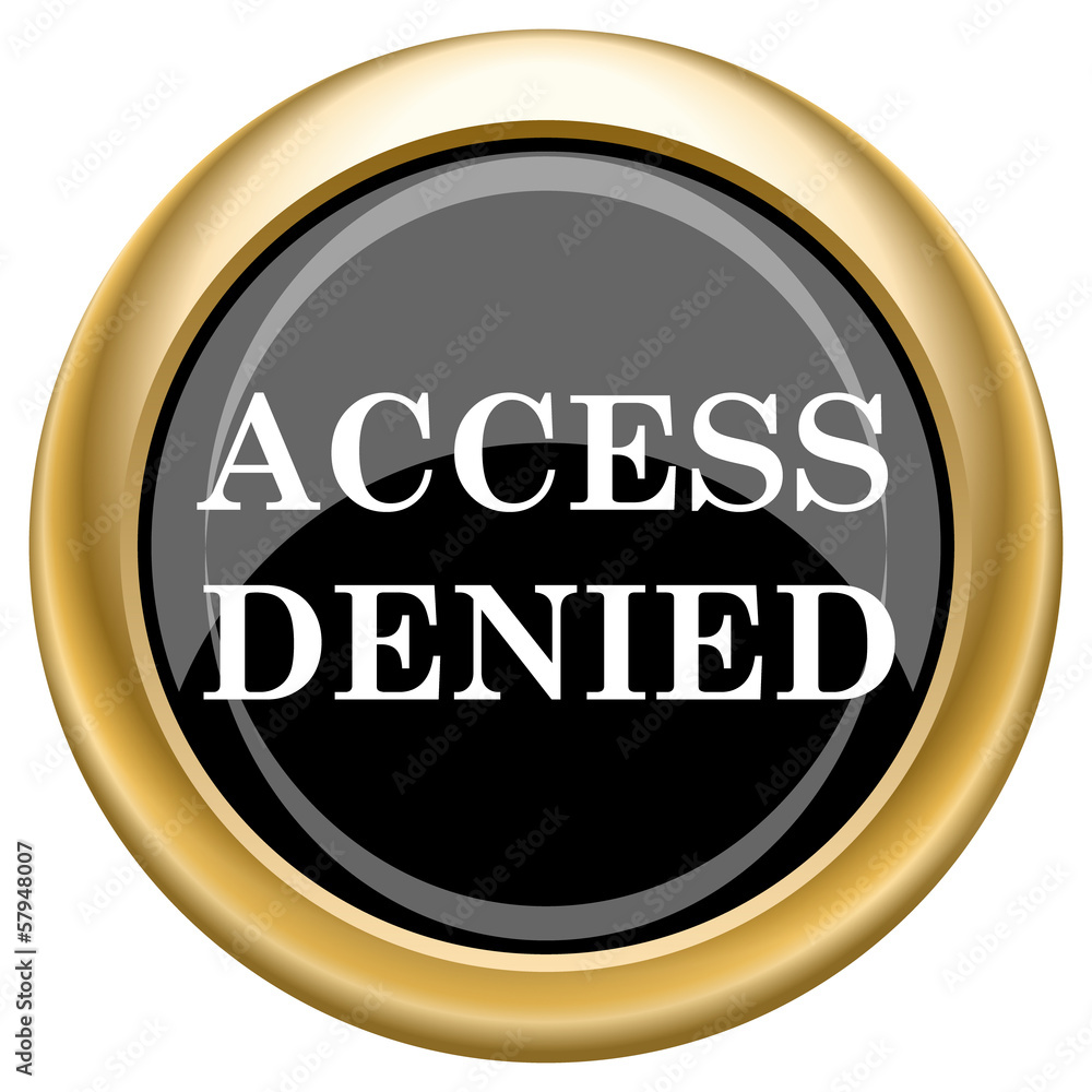 Access denied icon Access denied icon