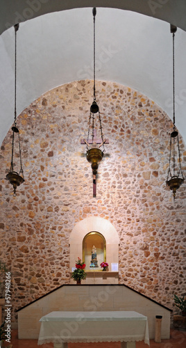 La chapelle du sanctuaire Notre-Dame de la Consolation à s'Alque