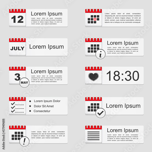 Calendar Icons