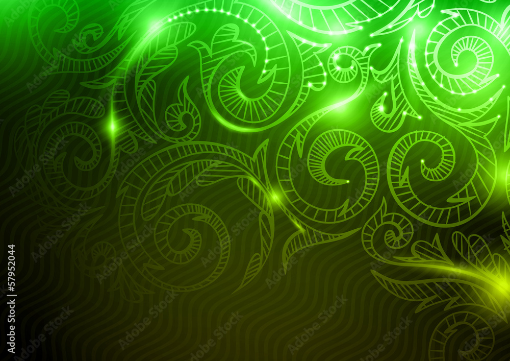 Neon Pattern Background. Neon Pattern Background.