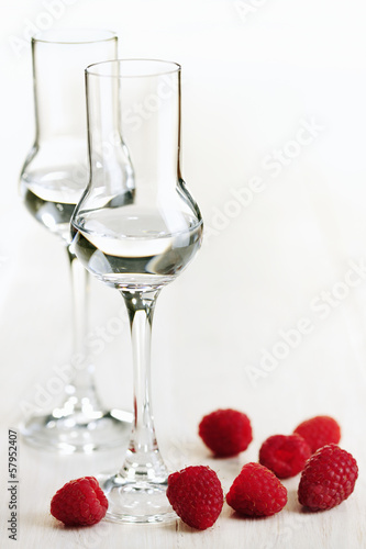 Fotografia Fruit Brandy, Raspberry
