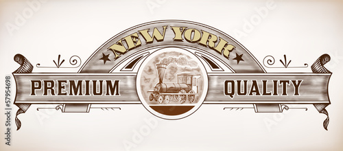 Retro banner