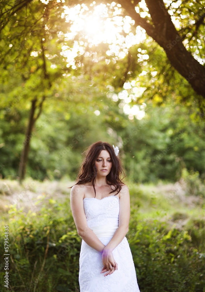 Bridal portrait