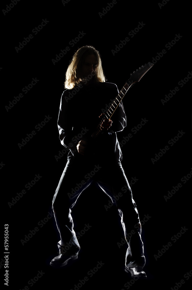 Obraz premium Guitar player