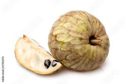 Cherimoya fruit (Annona cherimola) photo