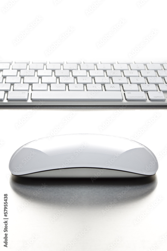 Computer keyboard and mouse still life Computer keyboard and mouse still life