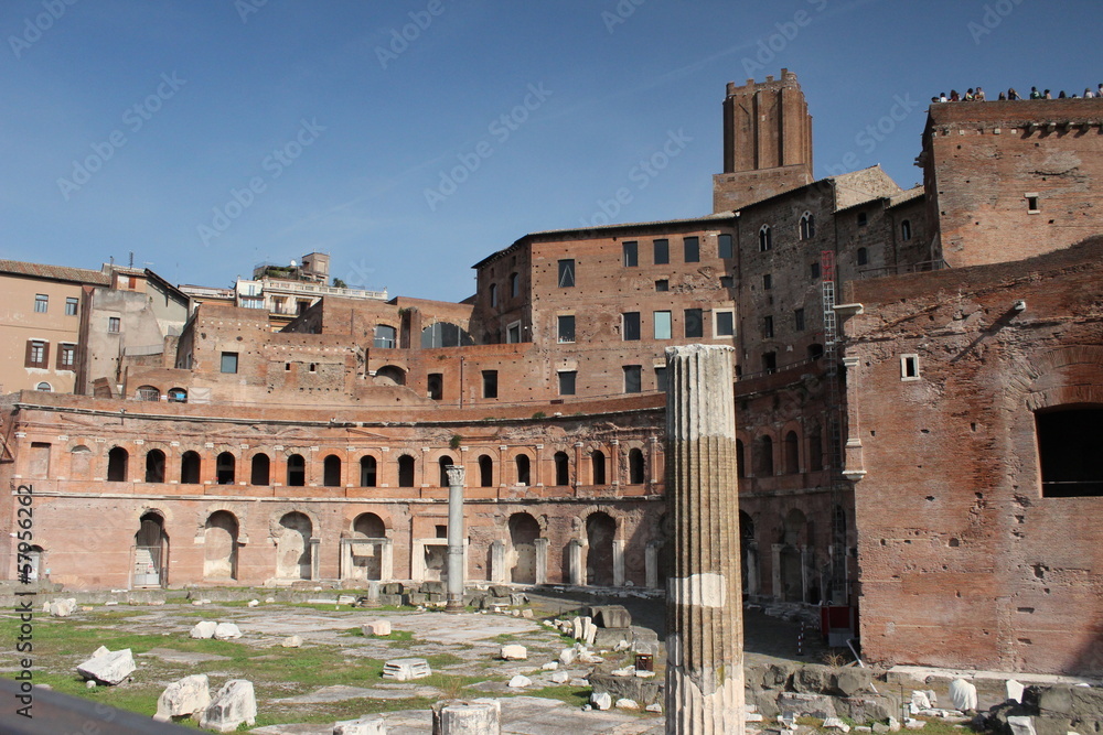 Mercati di Traiano a Roma (Trajansforum, Trajan's Forum)