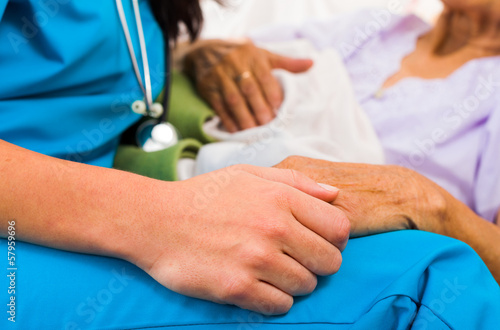 Nurses Helping Elderly