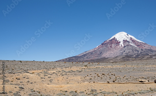 Ecuador-Chimborazo Vulkan
