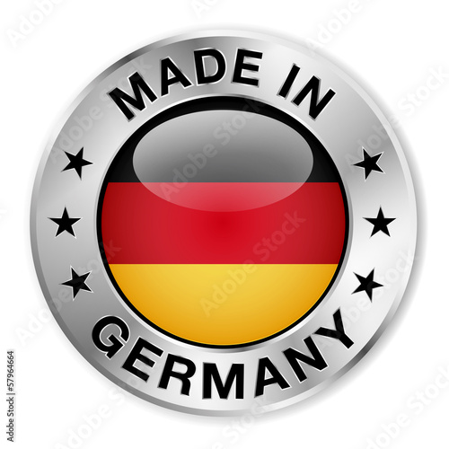 Made In Germany Silver Badge