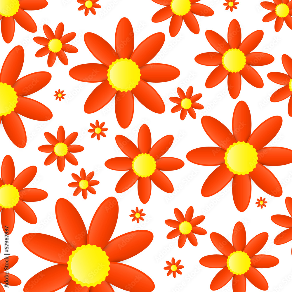 abstract orange flowers background abstract orange flowers background