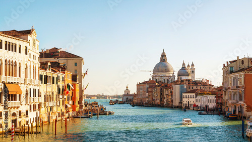 View to Basilica Di Santa Maria della Salute in Venice © andreykr