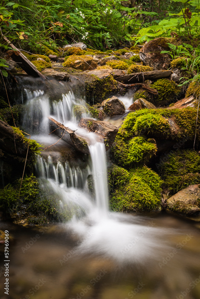 little waterfall